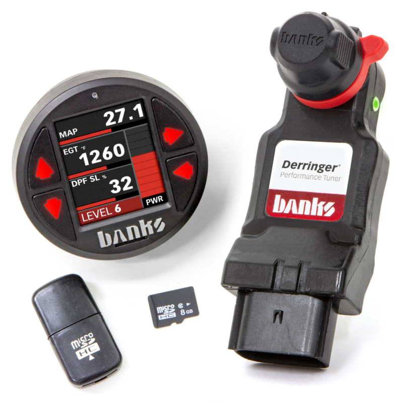 GMC 3500 Performance Tuner - Banks Power - Derringer Tuner w/ iDash DataMonster - `20-`23